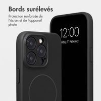 Accezz Coque Grip avec MagSafe Apple iPhone 15 Pro - Noir
