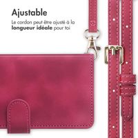 imoshion Etui de télephone portefeuille avec cordon Samsung Galaxy S22 - Rouge