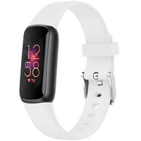 imoshion Bracelet silicone Fitbit Luxe - Blanc