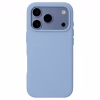 Accezz Coque Liquid Silicone avec MagSafe Apple iPhone 18 Pro Max / 17 Pro Max - Bleu clair