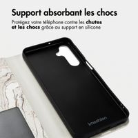 imoshion Étui de télephone portefeuille Design Samsung Galaxy A16 - Sandy Marble