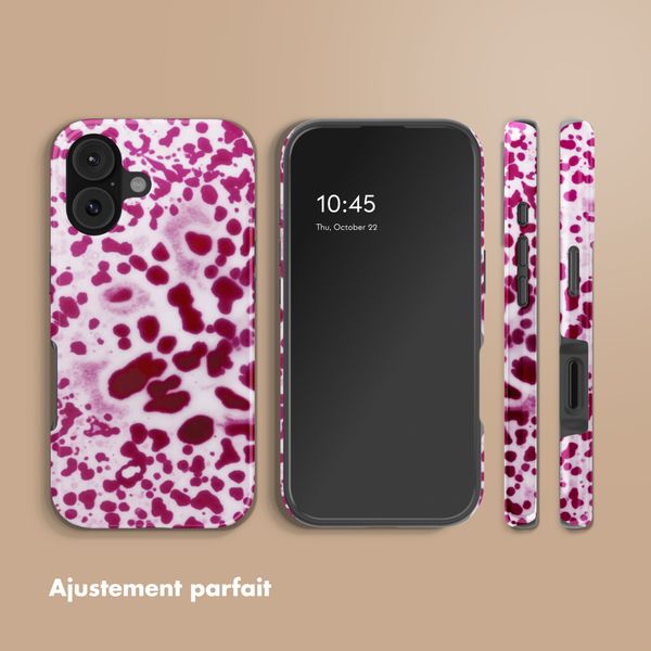 Selencia Coque arrière Vivid avec MagSafe Apple iPhone 17 - Cosmic Orchid