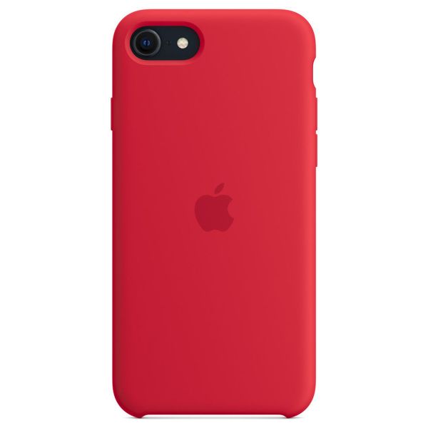 Apple Coque en silicone Apple iPhone SE (2022 / 2020) / 8 / 7 - Rouge