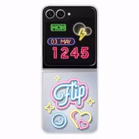 Samsung Coque FlipSuit originale Samsung Galaxy Z Flip 6 / Flip 7 FE - Transparent