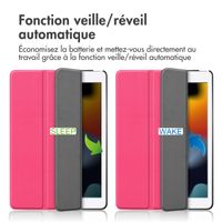 imoshion Coque tablette Trifold Apple iPad 9 (2021) 10.2 pouces / iPad 8 (2020) 10.2 pouces / iPad 7 (2019) 10.2 pouces - Pink