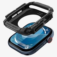 Spigen Coque Rugged Armor™ Apple Watch 10 / 11 - 42 mm - Matte Black