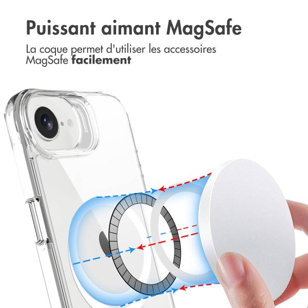 imoshion Coque Rugged Air MagSafe Apple iPhone 17e / 16e - Transparent
