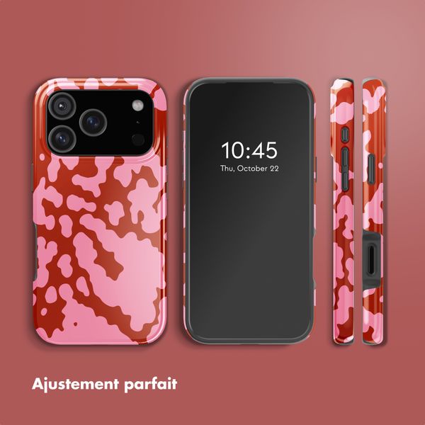 Selencia Coque arrière Vivid avec MagSafe Apple iPhone 17 Pro - Moo’d Blush Pink