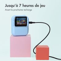 imoshion Kids Camera avec imprimante photo - Appareil photo pour enfants - Photos/Vidéos/Jeux - Bleu