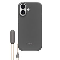 Beats Coque avec support avec MagSafe et contrôle de caméra Apple iPhone 17 - Granite Gray