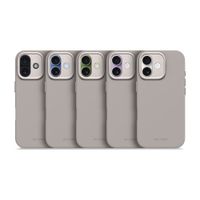 Decoded Coque en silicone MagSafe Apple iPhone 17 - Soft Taupe