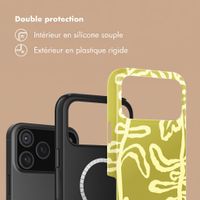 Selencia Coque arrière Vivid avec MagSafe Apple iPhone 18 Pro Max / 17 Pro Max - Chalky Bloom