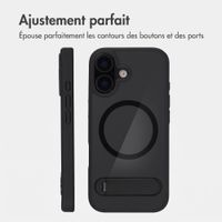 Accezz Coque arrière Hold avec MagSafe Apple iPhone 17 - Black