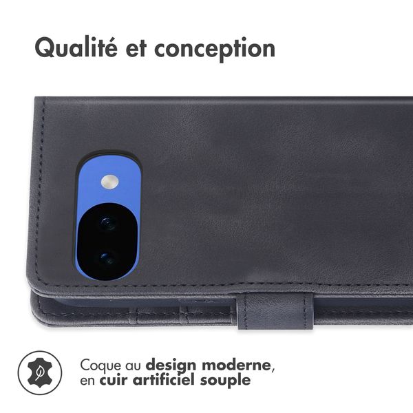 imoshion Etui de télephone portefeuille avec cordon Google Pixel 10a - Noir