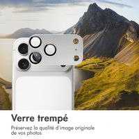 imoshion Protection Caméra en verre trempé 2 Pack pour l'Apple iPhone 18 Pro Max - Argent