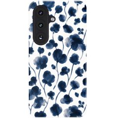 Selencia Coque arrière Vivid avec MagSafe Samsung Galaxy S26 - Midnight Blossom