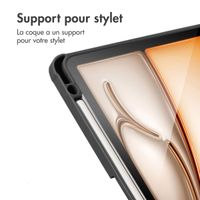 imoshion Coque tablette Origami Apple iPad 11 (2025) 11 pouces A16 / iPad 10 (2022) 10.9 pouces - Noir