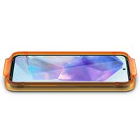 Spigen Protection d'écran en verre trempé GLAStR Fit 2 Paquets + Applicator Samsung Galaxy A55