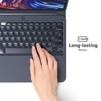 ZAGG Coque clavier tablette Pro Keys 2 Apple iPad Pro 11 (2025) M5 / (2024) M4 - QWERTY / NL - Noir