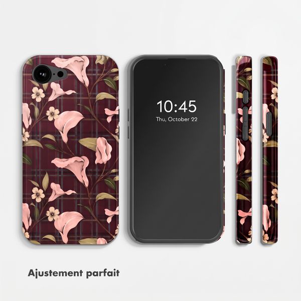 Selencia Coque arrière Vivid avec MagSafe Apple iPhone 17e / 16e - Autumn Muse