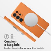 imoshion Coque Couleur avec MagSafe Samsung Galaxy S25 Ultra - Orange