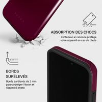 Burga Coque Tough MagSafe Apple iPhone 13 Pro - Dark Cherry