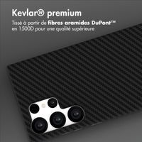 Accezz Coque Kevlar® MagSafe Samsung Galaxy S23 Ultra - Noir