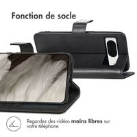 imoshion Étui de télephone portefeuille de luxe Google Pixel 8 - Noir