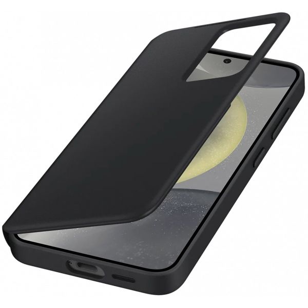 Samsung Original Coque S View Samsung Galaxy S24 - Noir