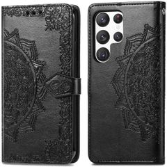 imoshion Etui de télephone Mandala Samsung Galaxy S23 Ultra - Noir