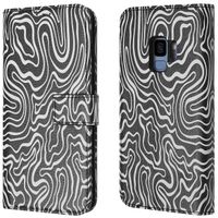 imoshion Étui de télephone portefeuille Design Samsung Galaxy S9 - Black And White