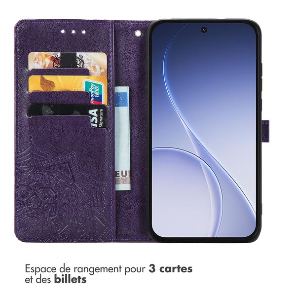 imoshion Etui de télephone Mandala Oppo Reno15 Pro (5G) - Violet