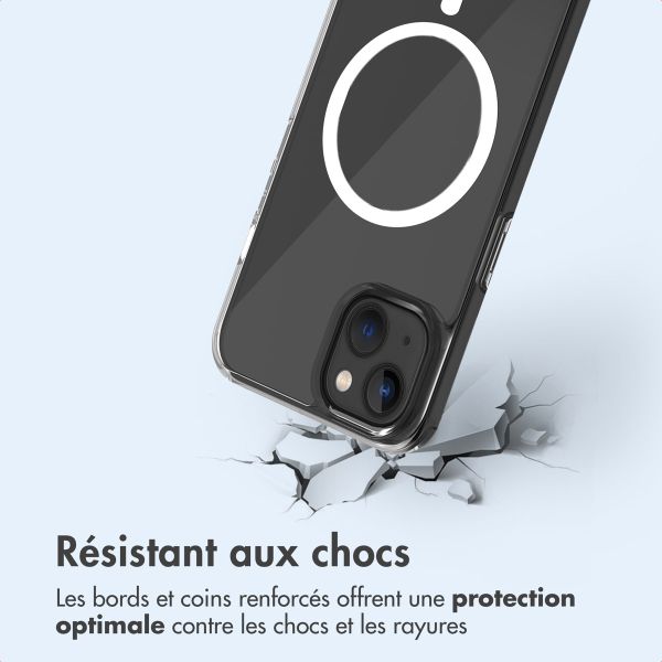 imoshion Coque arrière de protection avec MagSafe Apple iPhone 13 Mini - Transparent