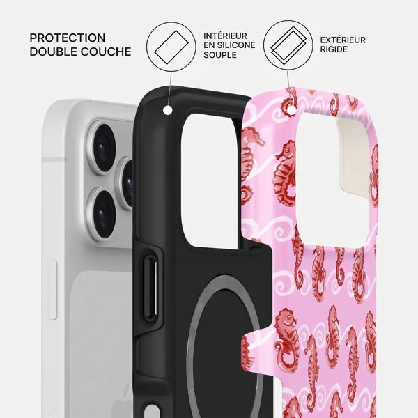 Burga Coque Tough MagSafe Apple iPhone 17 Pro - Coral Reef