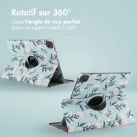 imoshion Coque tablette Design rotatif à 360° Apple iPad Pro 13 (2025) M5 / (2024) M4 - Flowers