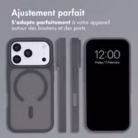 imoshion Coque Color Guard avec MagSafe Apple iPhone 18 Pro Max / 17 Pro Max - Gris