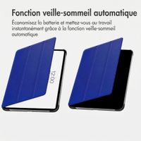 imoshion Coque tablette Trifold Samsung Galaxy Tab A9 Plus - Cobalt Blue