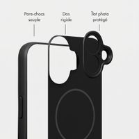 Accezz Coque Grip avec MagSafe Apple iPhone 16 - Noir