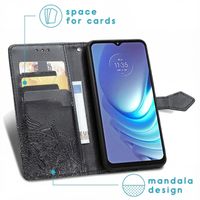imoshion Etui de télephone Mandala Motorola Moto G50 - Noir