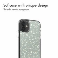imoshion Coque Design Apple iPhone 11 - Smoke Green Flowers