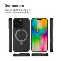 Accezz Coque Ring Stand avec MagSafe Apple iPhone 16 Pro Max - Noir