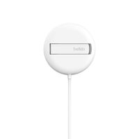 Belkin BoostCharge Pro Chargeur Magnétique 15W USB-C - MagSafe et Qi2 - Blanc