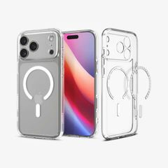 Spigen Coque Ultra Hybrid MagSafe Apple iPhone 17 Pro - Clear / White