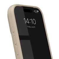 iDeal of Sweden Coque en silicone avec MagSafe Apple iPhone 17 Pro Max - Beige