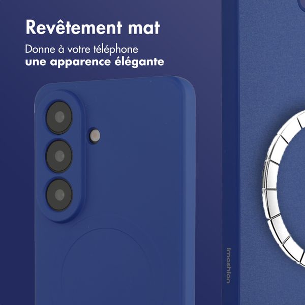 imoshion Coque Couleur avec MagSafe Samsung Galaxy S26 - Royal Blue