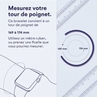 Apple Bracelet Solo tressé Apple Watch | 44/45/46/49 mm - Taille 7 - Rainforest