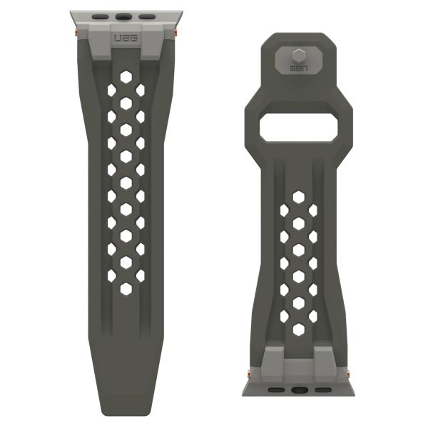 UAG Bracelet Monarch en silicone Apple Watch | 44/45/46/49 mm - Olive