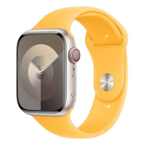 Apple 3 Pack Bracelet Sport pour Apple Watch | 44/45/46/49 mm - Taille M/L - Winter Blue / Succulent / Sunshine