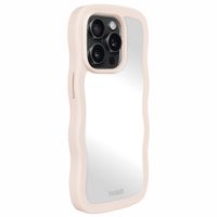 Holdit Coque Wavy Apple iPhone 15 Pro Max - Light Beige / Mirror