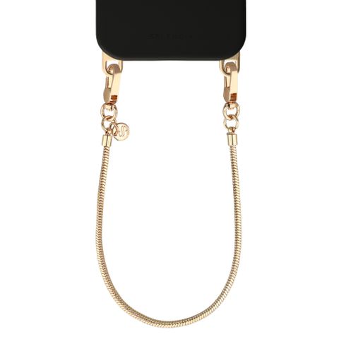 Selencia Cordon de téléphone Sleek Chain - Gold